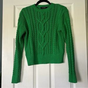 Ralph Lauren Black label cable knit sweater M- very good condition